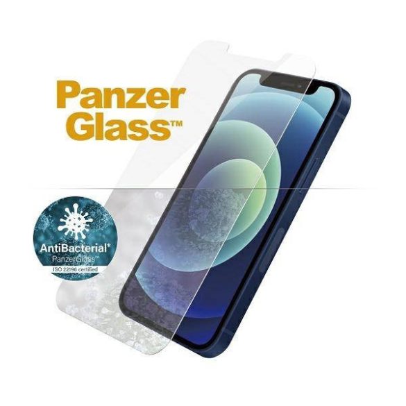 PanzerGlass Standard Super+ iPhone 12 Mini antibakteriális kijelzővédő fólia