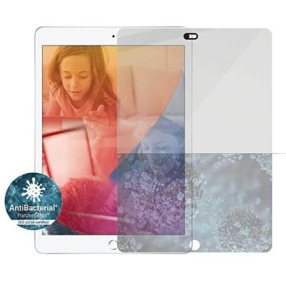 PanzerGlass E2E Super+ iPad 10.2" CamSlider tokbarát kijelzővédő fólia