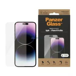   PanzerGlass Classic Fit iPhone 14 Pro Max 6,7" Screen Protection antibakteriális képernyővédő fólia
