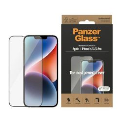   PanzerGlass Ultra-Wide Fit iPhone 14 / 13 Pro / 13 6,1" antibakteriális képernyővédő fólia