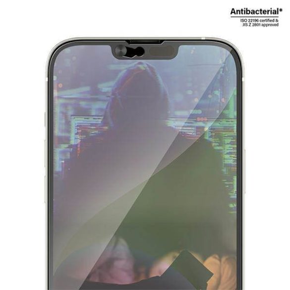 PanzerGlass Ultra-Wide Fit iPhone 14 Plus / 13 Pro Max 6,7" CamSlider antibakteriális Easy Aligner képernyővédő fólia