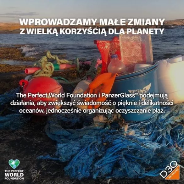 PanzerGlass Matrix D3O rPET hibrid üveg fekete szegéllyel felhelyezést segítő kerettel iPhone 15 Plus