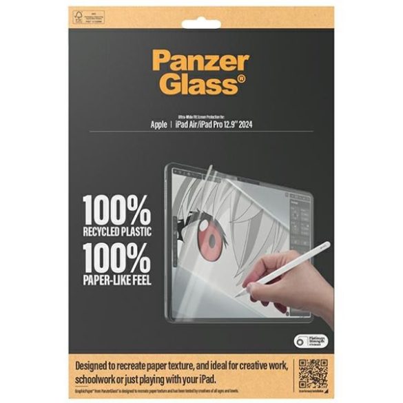 PanzerGlass GraphicPaper tükröződésmentes üvegfólia iPad Air 13 2024