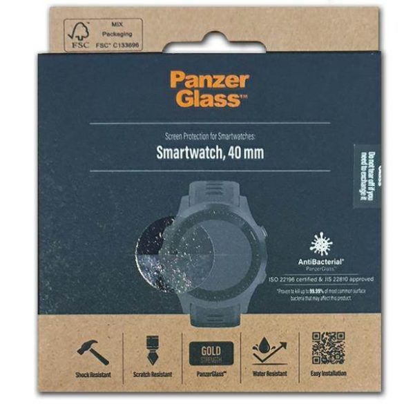 PanzerGlass SmartWatch 40mm univerzális okosóra fólia