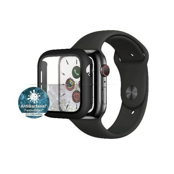 PanzerGlass Full Body Apple Watch 4/5/6 /SE 40mm fekete kijelzővédő fólia