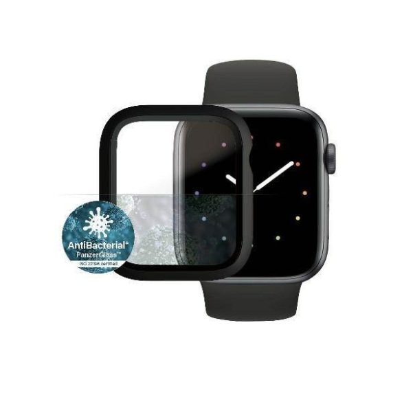 PanzerGlass Full Body Apple Watch 4/5/6 /SE 44mm fekete kijelzővédő fólia