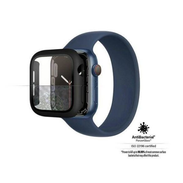 PanzerGlass Full Body Apple Watch 7/8 45mm fekete fólia