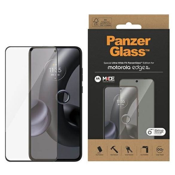 PanzerGlass Ultra-Wide Fit Motorola moto Edge 30 Neo képernyővédő fólia