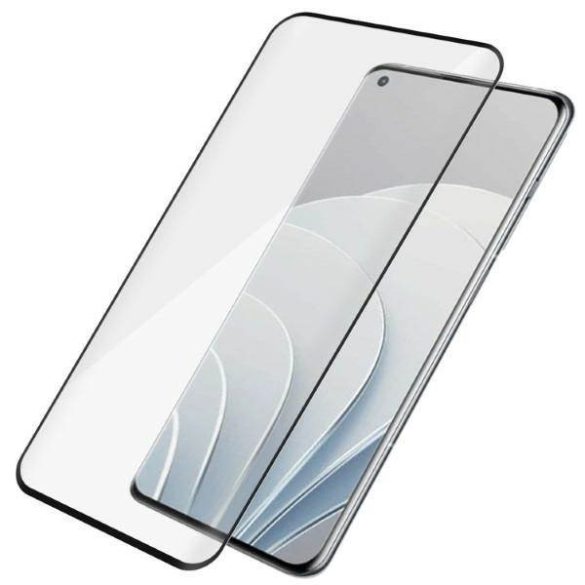 PanzerGlass E2E MicroFracture OnePlus 9 Pro/10 Pro/11 tokbarát fekete antibakteriális fólia