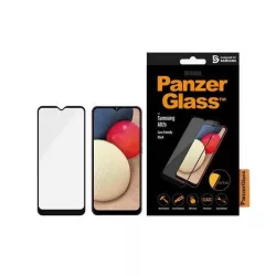  PanzerGlass E2E Super+ Samsung Galaxy A02s A025F tokbarát antibakteriális fekete kijelzővédő fólia