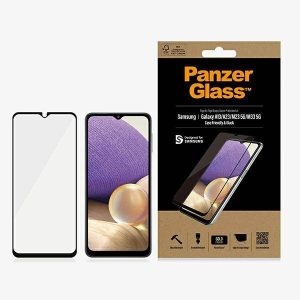 PanzerGlass E2E Regular Samsung Galaxy A12 tokbarát fekete kijelzővédő fólia