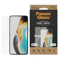   PanzerGlass Ultra-Wide Fit Samsung Samsung Galaxy S23+ S916 képernyővédelem 7316 applikátorral fólia