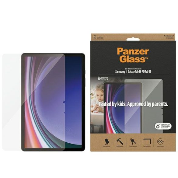 PanzerGlass Ultra-Wide Fit edzett üveg Samsung Galaxy Tab S9/S9 FE