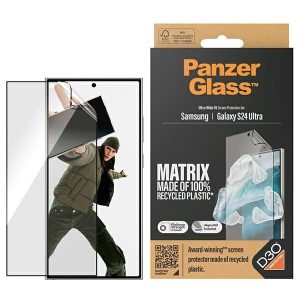 PanzerGlass Ultra-Wide Fit Matrix Screen Protection fólia felhelyezést segítő applikátorral Samsung Galaxy S24 Ultra