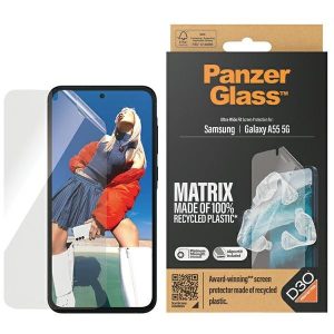 PanzerGlass Matrix Ultra-Wide Fit üvegfólia Samsung Galaxy A55 5G