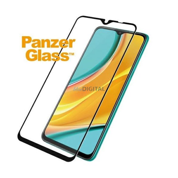 PanzerGlass E2E Regular Xiaomi Redmi 9 tokbarát fekete fólia