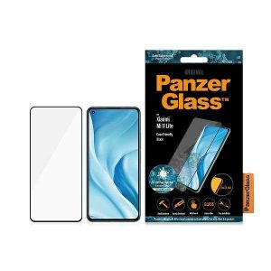 PanzerGlass E2E Regular Xiaomi Mi 11 Lite 5G, tokbarát antibakteriális fekete képernyővédő fólia