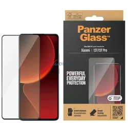   PanzerGlass Ultra-Wide Fit Xiaomi 13T / 13T Pro Antibakteriális fekete fólia