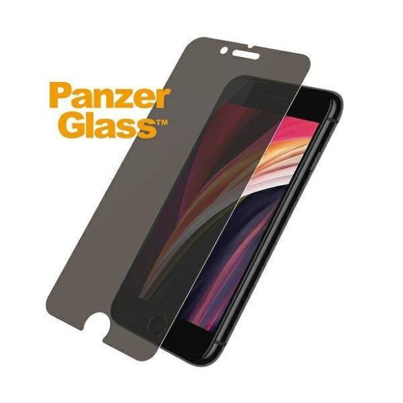 PanzerGlass Standard Super+ iPhone 6/6s/ 7/8/SE 2020 / SE 2022 Privacy képernyővédő fólia