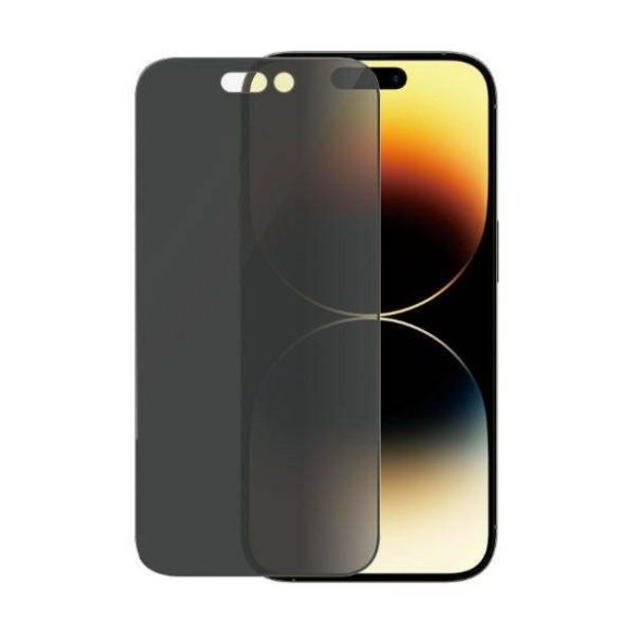 PanzerGlass Ultra-Wide Fit iPhone 14 Pro 6,1" Privacy Screen Protection antibakteriális képernyővédő fólia