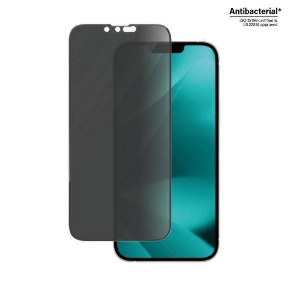 PanzerGlass Ultra-Wide Fit iPhone 14 Plus / 13 Pro Max 6,7" Privacy Screen Protection antibakteriális képernyővédő fólia