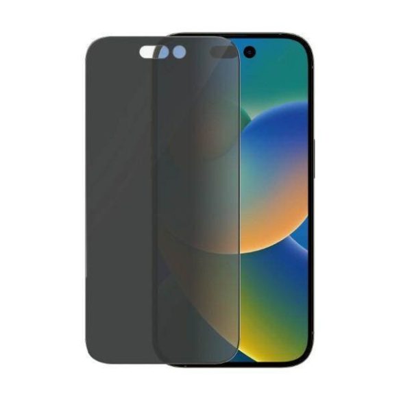 PanzerGlass Ultra-Wide Fit iPhone 14 Pro 6,1" Privacy Screen Protection antibakteriális Easy Aligner képernyővédő fólia