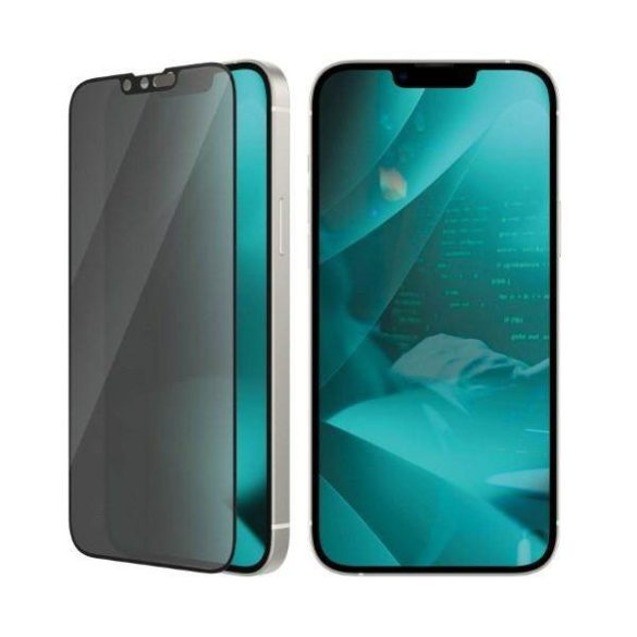 PanzerGlass Ultra-Wide Fit iPhone 14 Plus / 13 Pro Max 6,7" Privacy Screen Protection antibakteriális Easy Aligner képernyővédő fólia