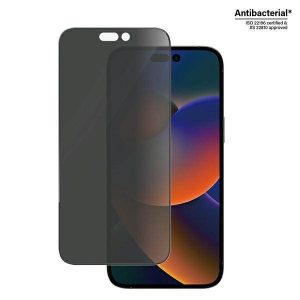 PanzerGlass Ultra-Wide Fit iPhone 14 Pro Max 6,7" Privacy Screen Protection antibakteriális Easy Aligner képernyővédő fólia 