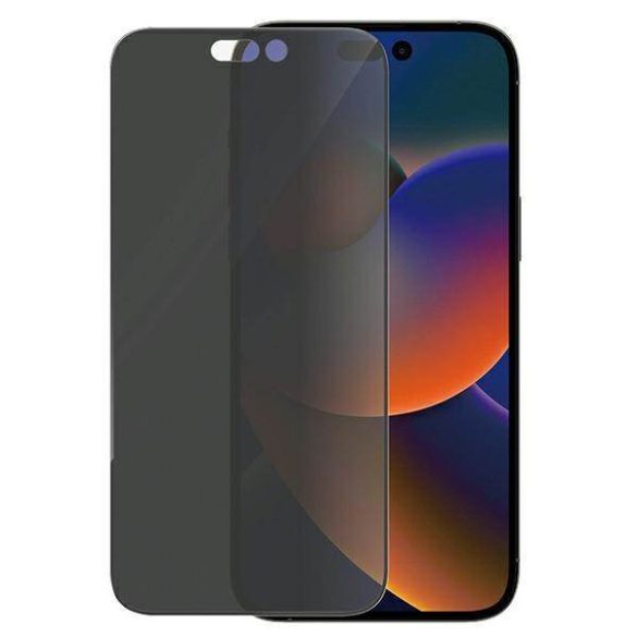 PanzerGlass Ultra-Wide Fit iPhone 14 Pro Max 6,7" Privacy Screen Protection antibakteriális Easy Aligner képernyővédő fólia 