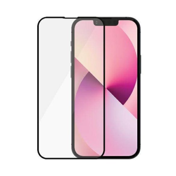 PanzerGlass E2E Microfracture iPhone 13 Mini 5,4" tokbarát antibakteriális fekete képernyővédő fólia