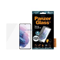   PanzerGlass E2E Microfracture antibakteriális fekete szegéllyel Samsung Galaxy S21 Plus