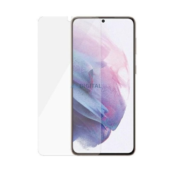PanzerGlass E2E Microfracture antibakteriális fekete szegéllyel Samsung Galaxy S21 Plus