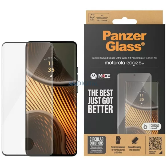 PanzerGlass edzett üveg Motorola Edge 50 Ultra