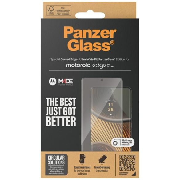 PanzerGlass edzett üveg Motorola Edge 50 Ultra