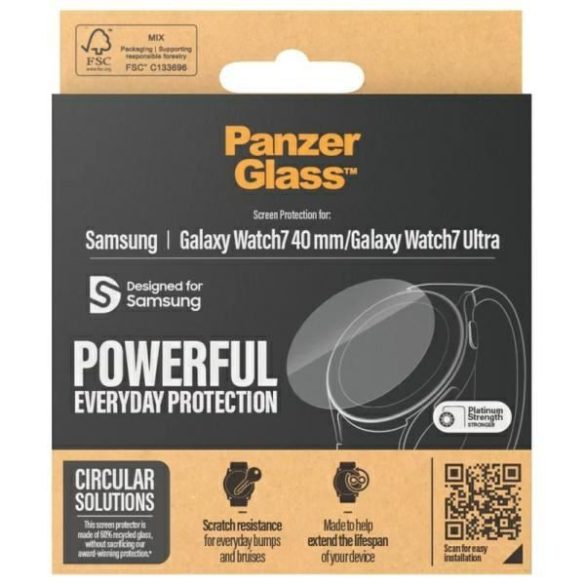 PanzerGlass edzett üveg Samsung Galaxy Watch 7 (40mm)