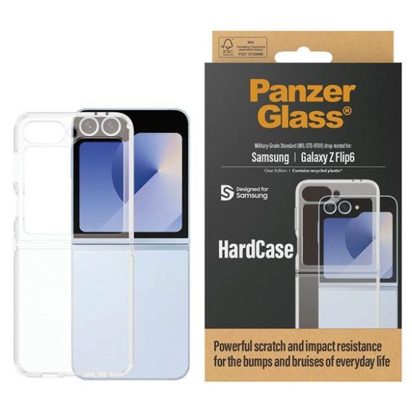 PanzerGlass HardCase tok Samsung Galaxy Z Flip 6 - átlátszó