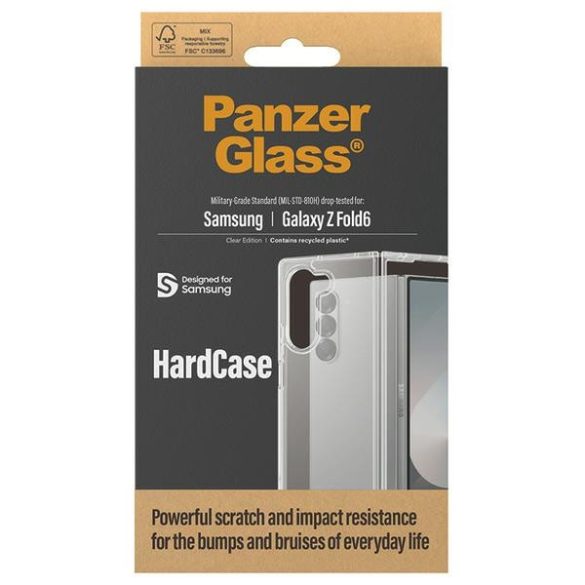 PanzerGlass HardCase tok Samsung Galaxy Z Fold 6 - átlátszó