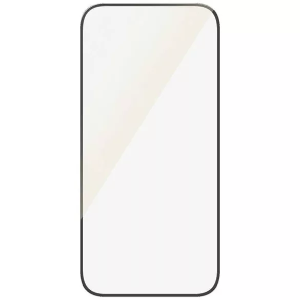 PanzerGlass EyeCare tükröződésmentes kékfény szűrős edzett üveg fekete szegéllyel iPhone 16 Pro Max