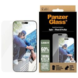 PanzerGlass Classic Fit edzett üveg iPhone 16 Pro Max