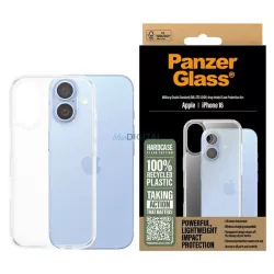 PanzerGlass HardCase tok iPhone 16 - átlátszó