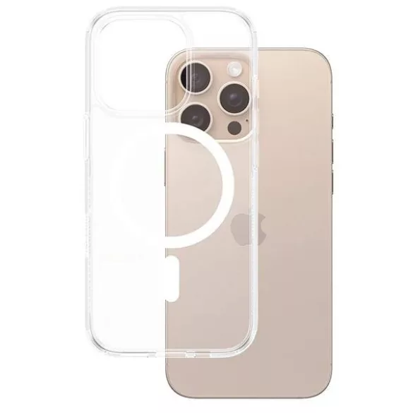 PanzerGlass HardCase MagSafe-kompatibilis tok iPhone 16 Pro Max - fehér