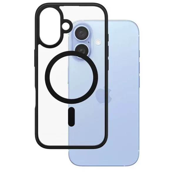 PanzerGlass HardCase MagSafe-kompatibilis tok iPhone 16 - fekete