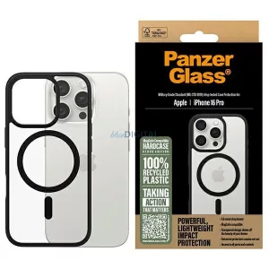 PanzerGlass HardCase MagSafe-kompatibilis tok iPhone 16 Pro - fekete