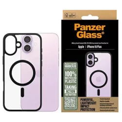   PanzerGlass HardCase MagSafe-kompatibilis tok iPhone 16 Plus - fekete