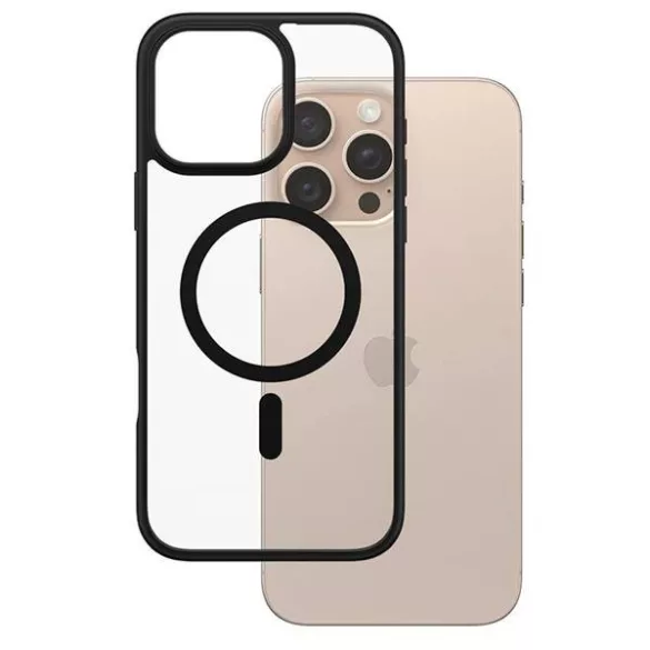 PanzerGlass HardCase MagSafe-kompatibilis tok iPhone 16 Pro Max - fekete