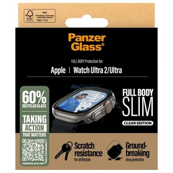 PanzerGlass Full Body Slim edzett üveg Apple Watch Ultra/Ultra2 (49mm)