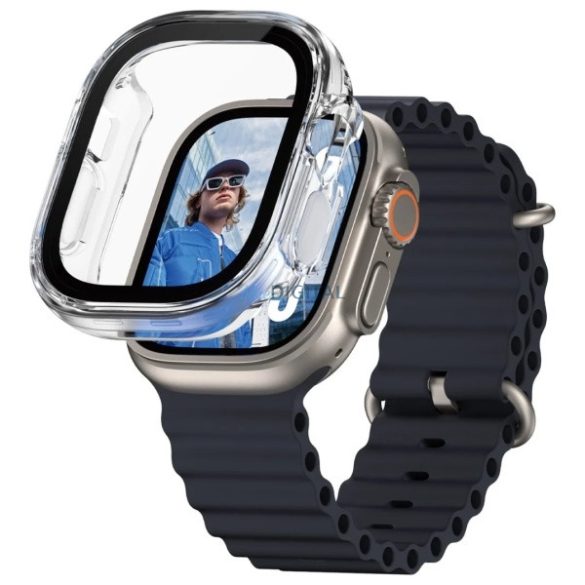 PanzerGlass Snappie Full Body tok Apple Watch Ultra 2 49mm - átlátszó