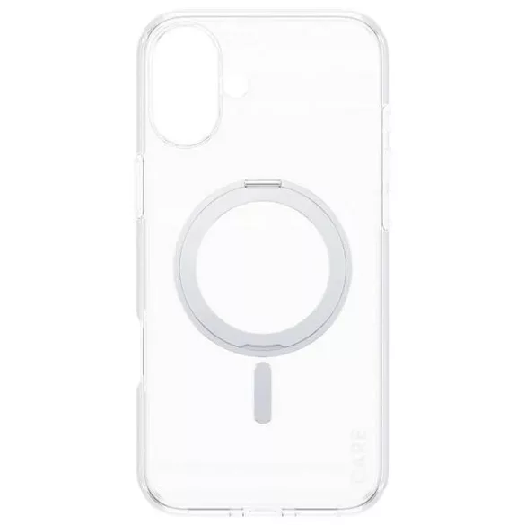 PanzerGlass Feature Kickstand MagSafe-kompatibilis tok iPhone 16 Plus - ezüst színű