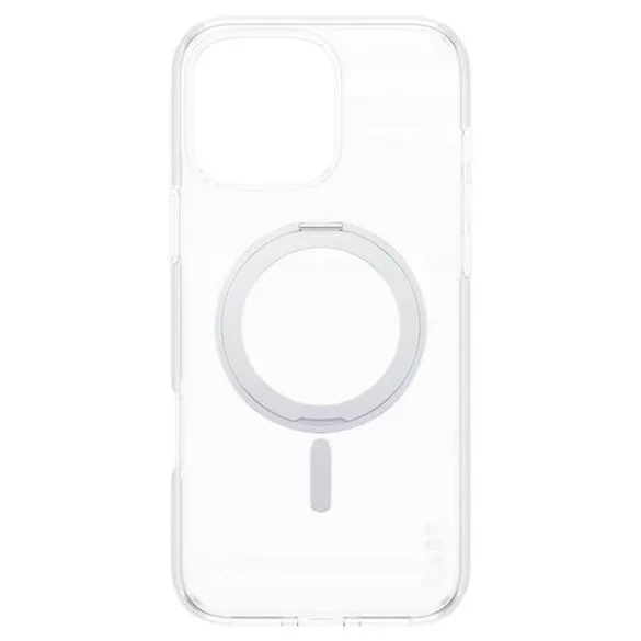 PanzerGlass Feature Kickstand MagSafe-kompatibilis tok iPhone 16 Pro Max - ezüst színű