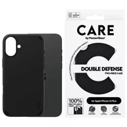   PanzerGlass Feature Double Defense tok iPhone 16 Plus - fekete